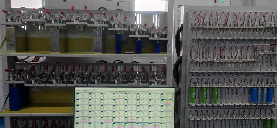 Lithium battery electrical performance test cabinet
