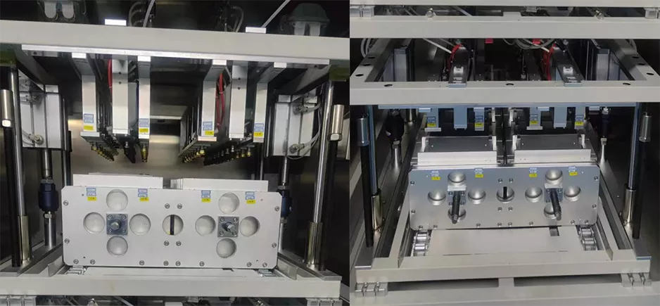 Negative pressure forming cabinet